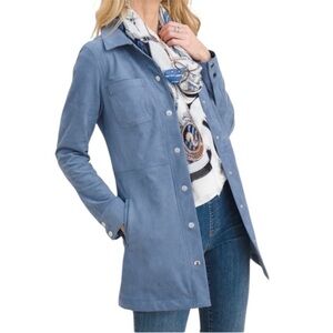 Chico’s Faux Suede Shacket 1 Medium